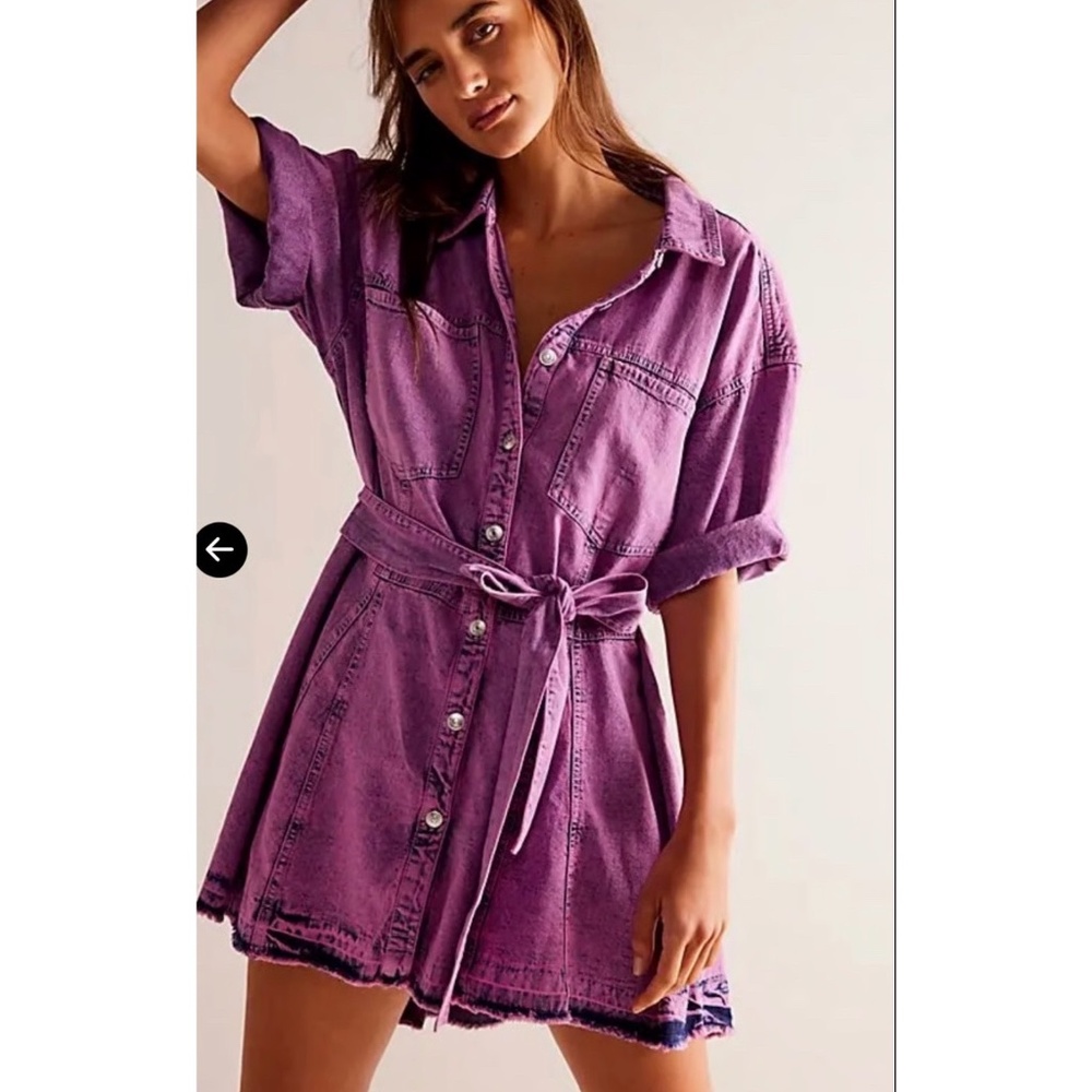 We the Free Jenny Denim Tunic
